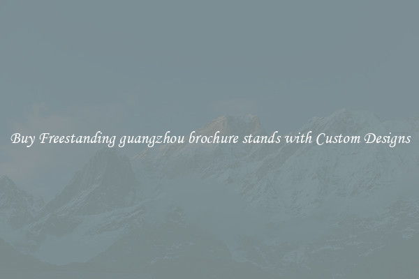 Buy Freestanding guangzhou brochure stands with Custom Designs