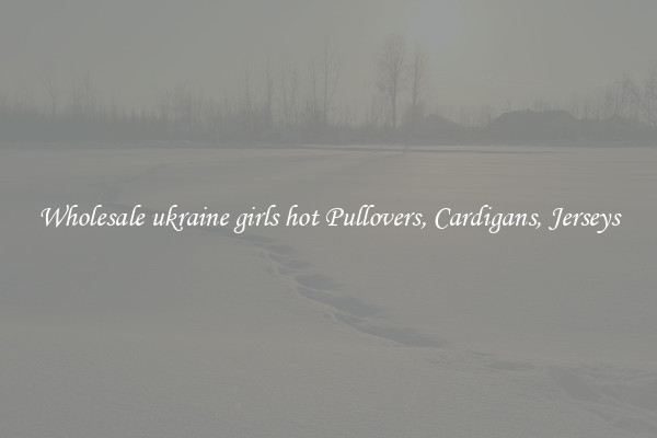 Wholesale ukraine girls hot Pullovers, Cardigans, Jerseys